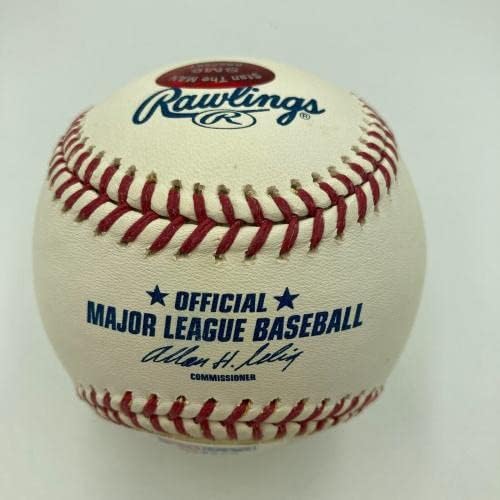 Стан Музиал КОПИТО 1969 Подписа договор с PSA DNA COA на Мейджър лийг Бейзбол - Бейзболни топки с автографи