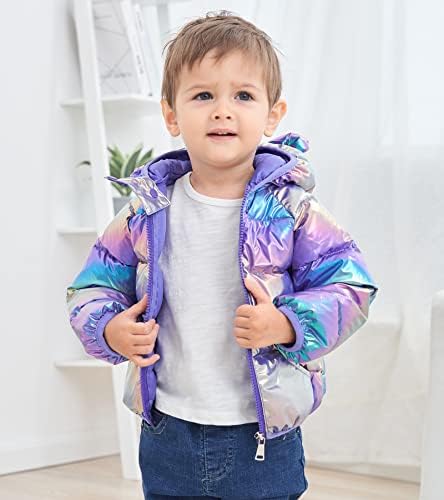 UNICOMIDEA/Зимни палта за деца, 3D Пуховик, Алтернативни Качулки, Яке за Малки Момчета и Момичета от 6 m до 5 години