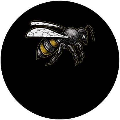 Пчеларството Прохладни Клетка - Bee Honey Пчелар PopSockets С възможност за смяна на PopGrip