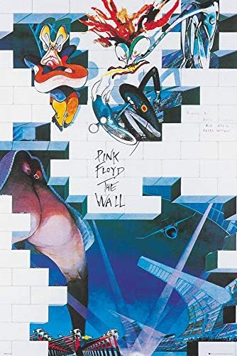 Плакат албум на Pink Floyd The Wall на Роджър Уотърс (24 X 36) (без рамка)