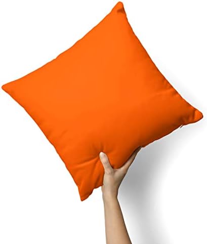 iiRov Solid Burnt Orange - Индивидуален Декоративен Начало Декор На закрито или на открито, Калъфка за дивана, на леглото или на диванной възглавници (САМО калъфка за възглавн?