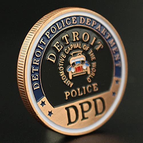 Служба полиция в Детройт, Съединените Щати на АМЕРИКА Магазин за Подарък са подбрани Монета С Бронзов Покритие Възпоменателна Монета
