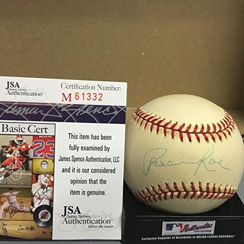 Скончавшийся проповедник Roe Brooklyn Dodgers N. l. Подписа Бейзболен Jsa M61332 - Бейзболни топки с автографи