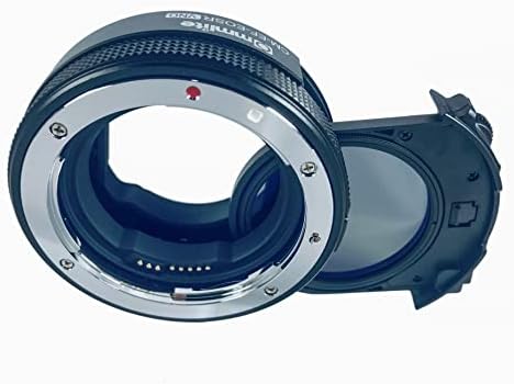 Адаптер за закрепване на обектива Commlite с автоматично фокусиране и регулируем вставляемым ND филтър, съвместим с обективи Canon EF /EF-S за камери с радиочестотни монтиране EOS R.