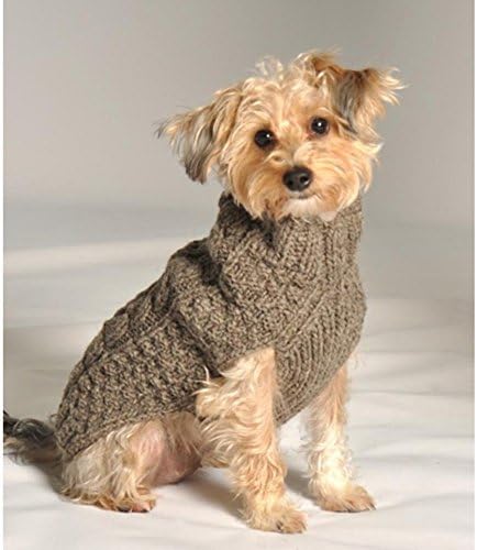 Пуловер за кучета Шили Dog Кабел, XX-Large, Сив