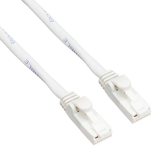 Мрежов кабел Elecom LD-GPT / R1 /RS, CAT6, 3,3 фута (1 м), Жак с небьющимися первази, съвместим с Cat6, Проста опаковка, отговаря на RoHS, червен