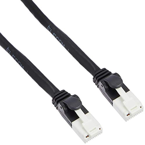 Мрежов кабел Elecom LD-GPT /BK2 /RS, CAT6, 6,6 фута (2 метра), Жак с небьющимися первази, съвместим с Cat6, Проста опаковка, отговаря на RoHS, черен