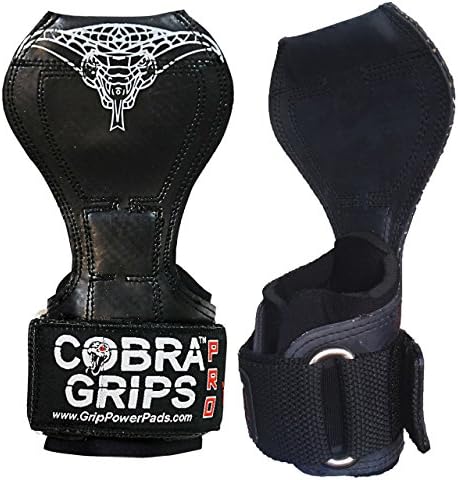 Cobra Grips PRO Ръкавици за вдигане на тежести Тежкотоварни Колани Алтернативни Куки за Пауэрлифтинга за Становой сцепление Регулируема Подкрепа на китките с неопреновой подплата Културизъм