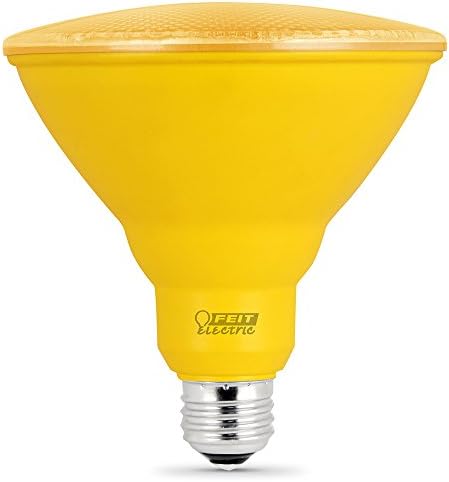 Електрическа лампа Feit PAR38/Y/10KLED PAR38 Без Регулиране на яркостта, Жълт