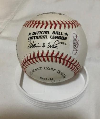 1980-те Синсинати Редс подписаха само Wm White Baseball, Роза, Пейка, Морган, Перес+ Бейзболни топки с автографи