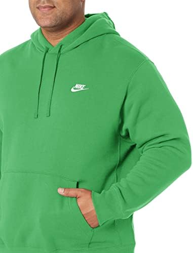 Nike Мъжки Клубна Руното Hoody С качулка, Пуловер, Hoody