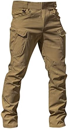 Ymosrh Мъжки Ежедневни Панталони Градски Панталони Специална Услуга Военен Фен Ix7 Гащеризон С Множество Джобове Ежедневни Панталони