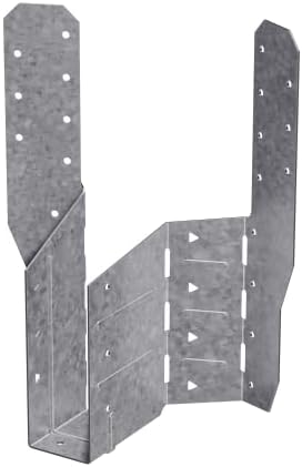 Поцинкована регулируема Ферменная окачване Simpson с трайно етаж под THASL за 2x9, с наклон наляво (опаковка от 25 парчета)