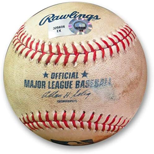 Зак Грейнке Използва Бейзболни топки 27.06.13 - Петтибоун Доджърс EK325606 - Бейзболни Топки, Използвани В играта MLB