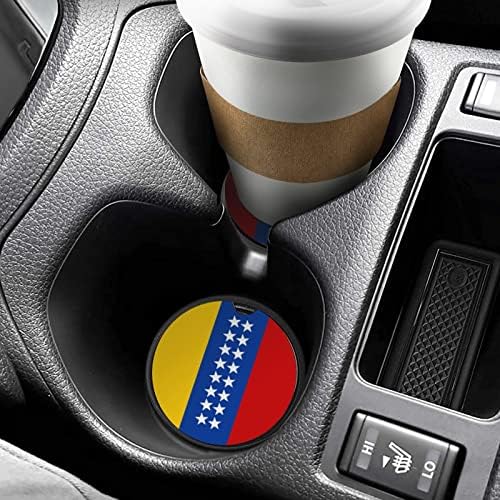 Флаг Велика Колумбия Автомобилните Поставки за Чаши с bossed за пръсти, Лесно Снимающийся Държач за Напитки, При Сухота и реда в превозното средство, 1 бр.