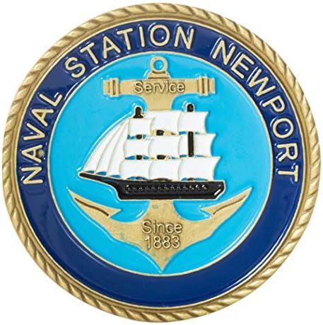 Военноморската станция Нюпорт Базата на военно-морския флот на Съединените Щати Вызовная Монета