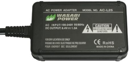 Адаптер за променлив ток Wasabi Power за Sony DCR-HC40, DCR-HC42, DCR-HC46, DCR-HC48