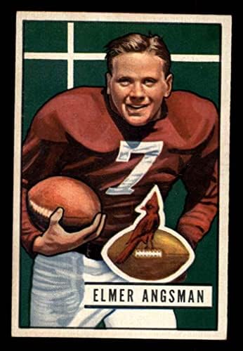 1951 Боуман 97 Elmer Ангсман Чикаго Кардиналс-FB (Футболна карта) EX/MT Кардиналите-FB Нотр-Дам